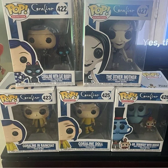 Funko POP! Movie: Coraline Set Vaulted/Rare